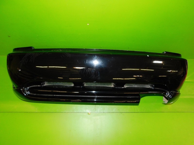 93-97 del Sol Kaminari FRP fiberglass rear back bumper cover body kit black