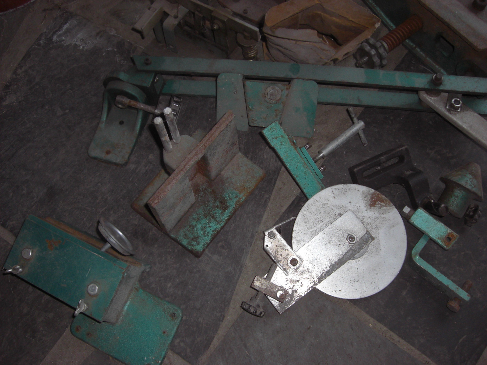 Foley Belsaw Model 359 Trip Hammer Setter For Circular Saws with assortment lot