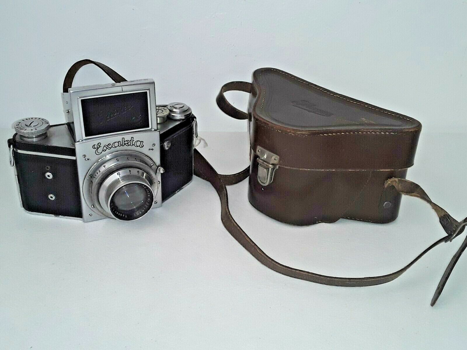 1938 Ihagee Exakta B Waist Level Viewfinder Film CHROME