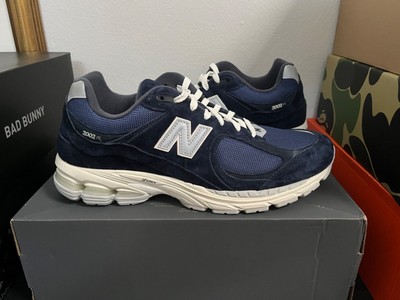 New Balance 2002R Running Sneakers M2002RHL Navy/Grey Men's Size 13 New No Lid