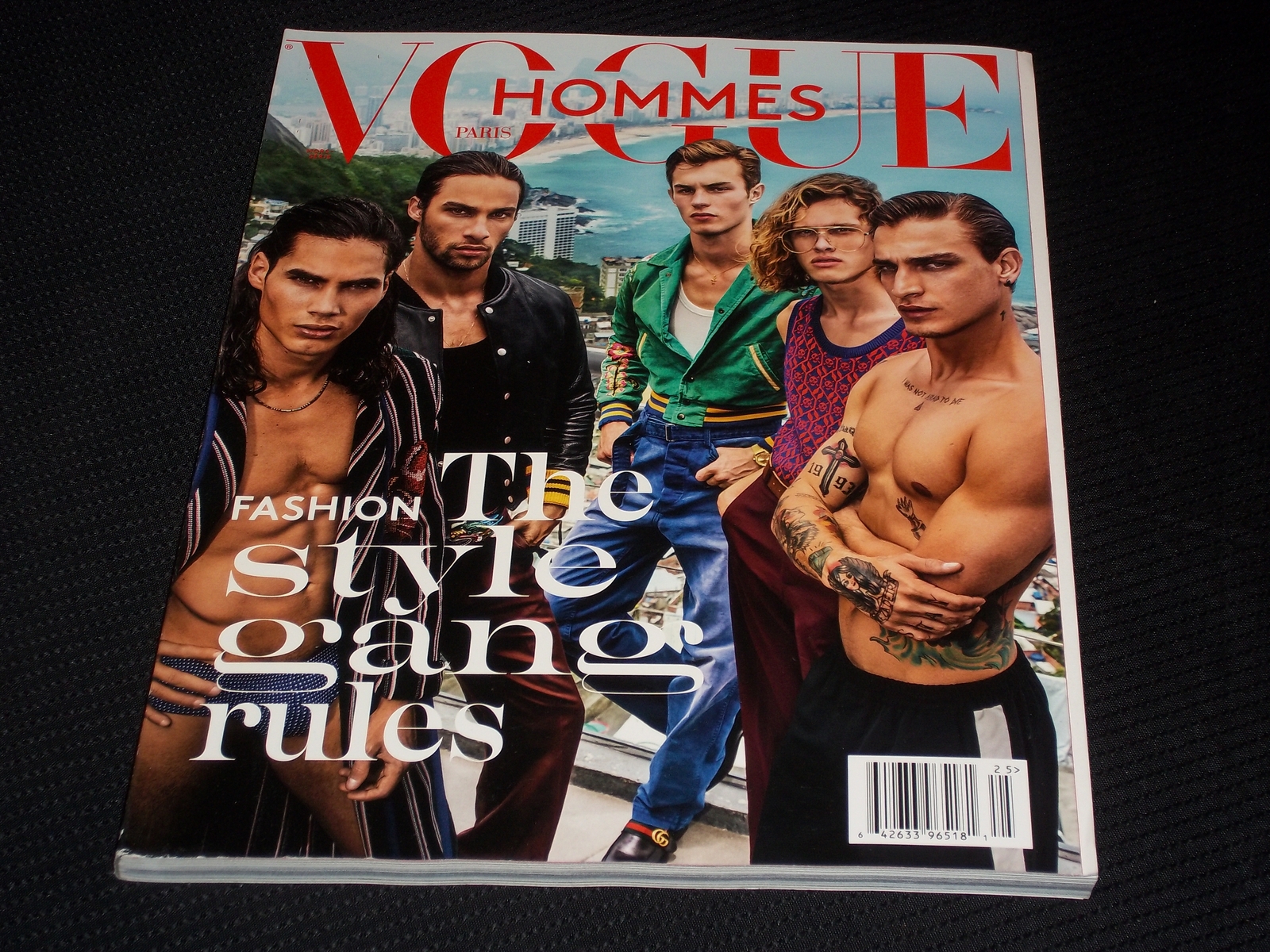 2017 SPRING VOGUE HOMMES PARIS MAGAZINE - THE STYLE GANG