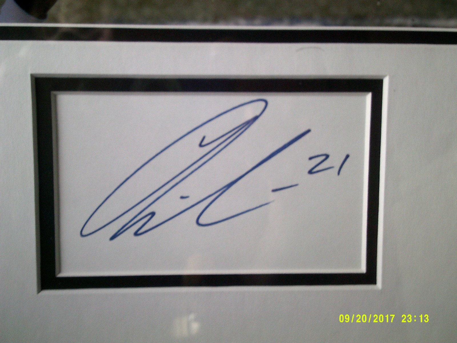LaDAINIAN TOMLINSON AUTOGRAPHED FRAMED 16X20 PHOTO SAN DIEGO CHARGERS LT!