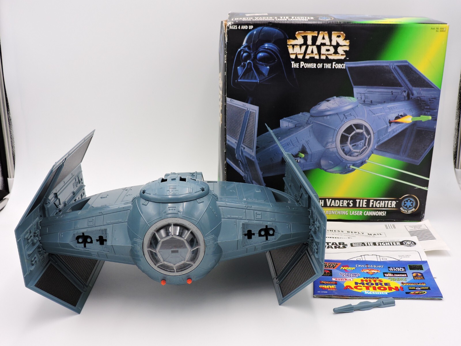 star wars die cast tie fighter