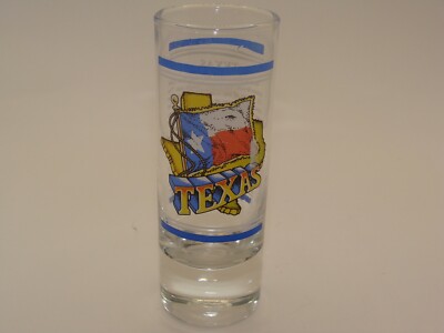Texas ~ Shot Glass ~ 4  ~ VGC ~