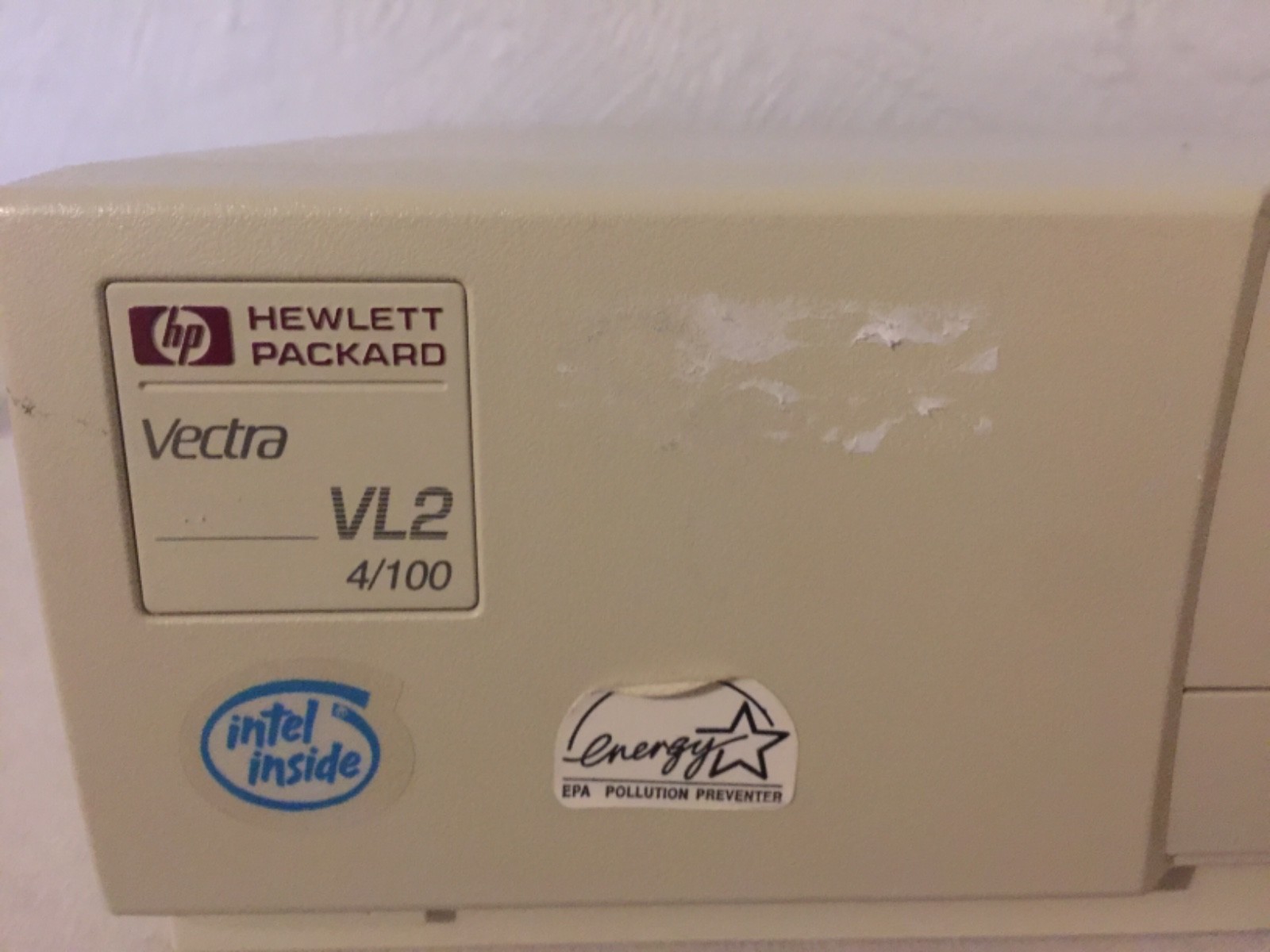 HP Vectra VL2 4/100 turns on, sounds good sold as is