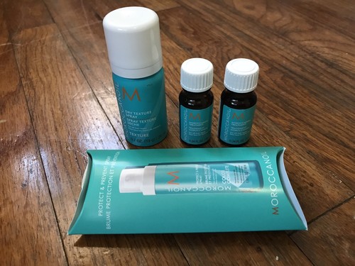 Lot/4: Moroccanoil Treatment x2, Dry Texture Spray, & Protect/Prevent Spray NEW
