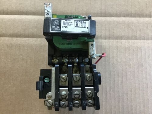 General Electric GE CR208C100DAA Size 1 Motor Starter With 120 Volt Coil