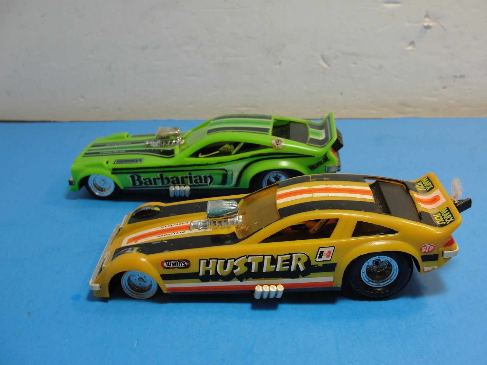Rare Vintage 1976 Marx Super Shot Racers Funny Car Barbarian
