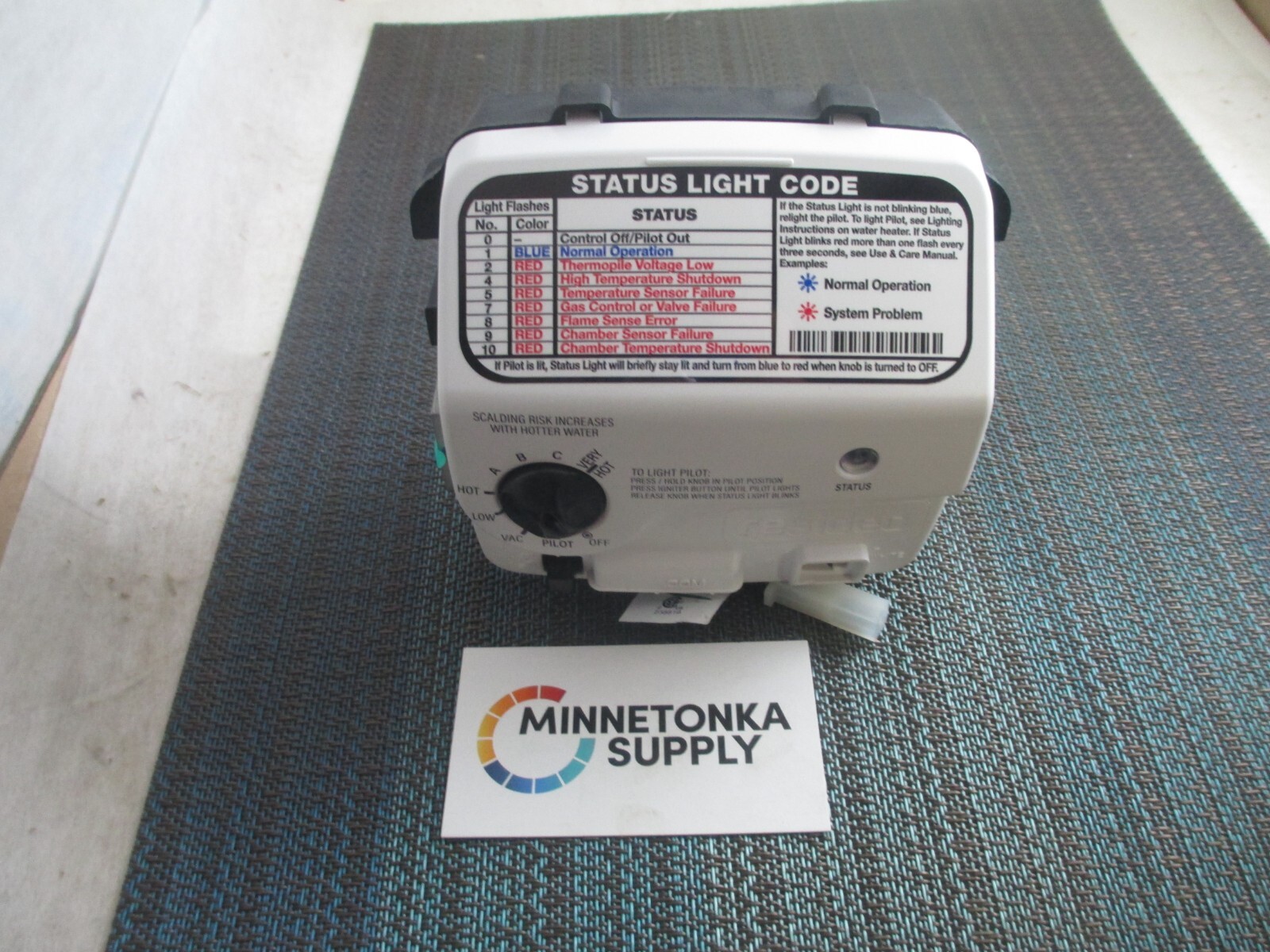 Honeywell WV8860C1000 Water Heater Gas Valve NEW! Rheem