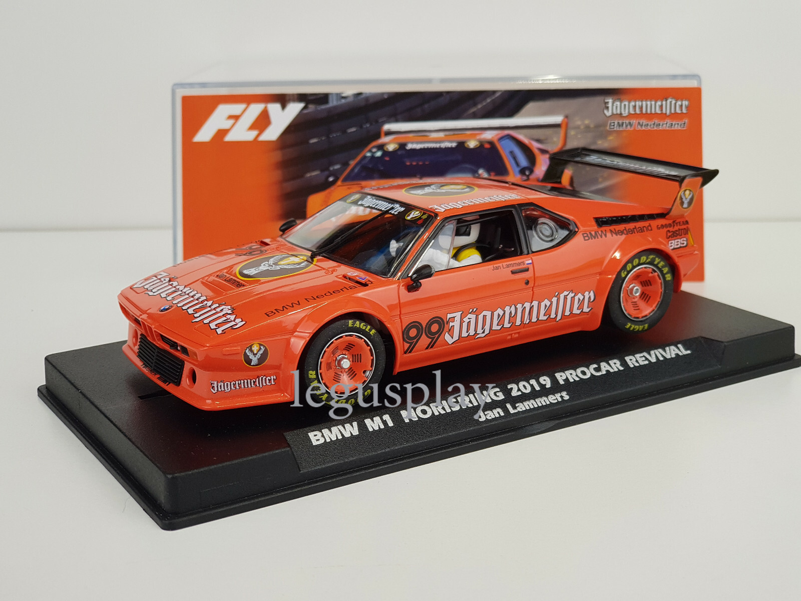 Slot Car SCX Scalextric Fly A2028 BMW M1 Norisring 2019