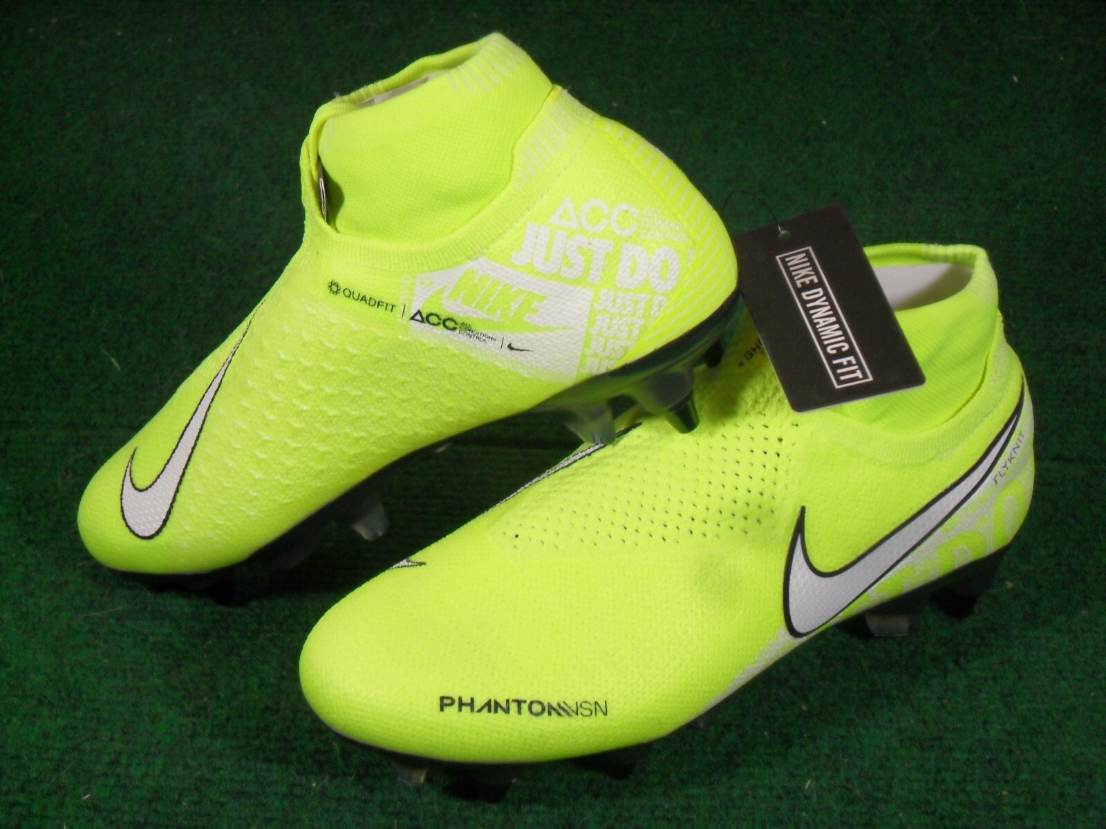 New Nike Phantom VSN Elite DF SG ACC Soccer Cleats Football New Nike Phantom VSN Elite DF SG ACC Soccer Cleats Football