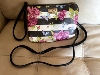 Betsey johnson shop floral crossbody