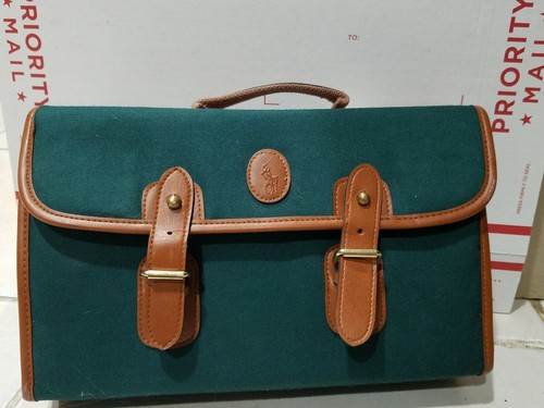 Authentic rare POLO RALPH LAUREN drink set Miyer Travel Bag  Greens size small