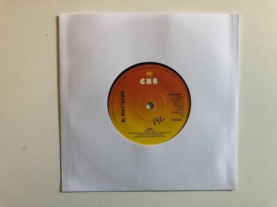 Al Matthews Fool / All I have to do is dream CBS .U.K 45 1975