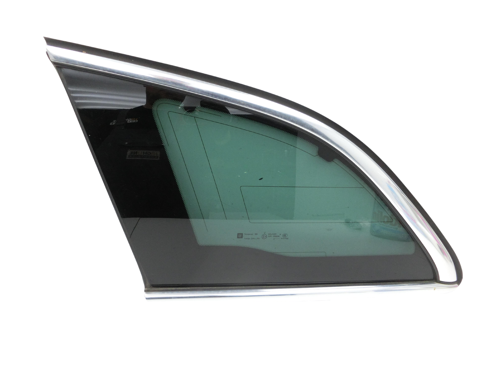 fisso Cristallo laterale Disco Sx posteriore Orig. tinteggiato colorato per Opel Insignia A G09 09-13 - Bild 1