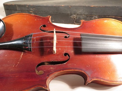 ANTONIUS STRADIUVARIUS CREMONENFIS FACIEBAT ANNO 1721 CZECH VIOLIN COPY BOW CASE