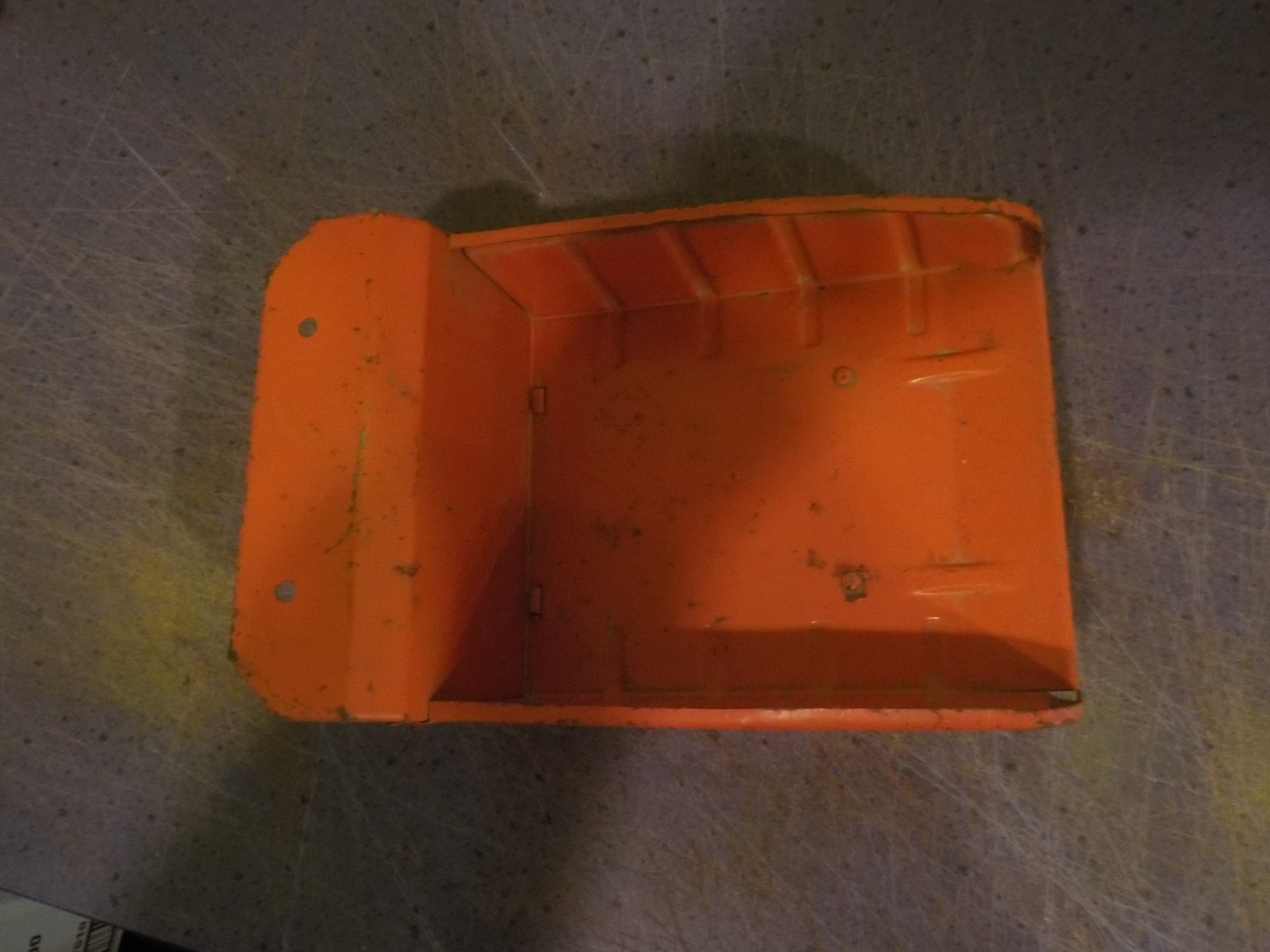 tonka dodge dumper orange color truck bed for parts