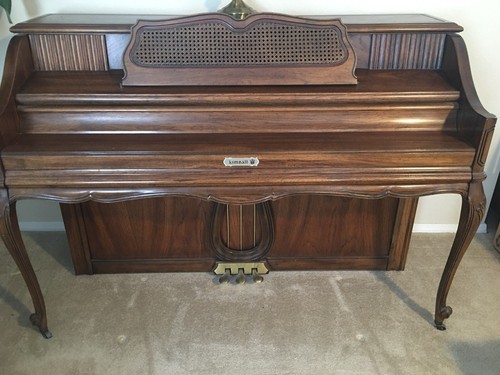 Upright Kimbal Piano With Bench