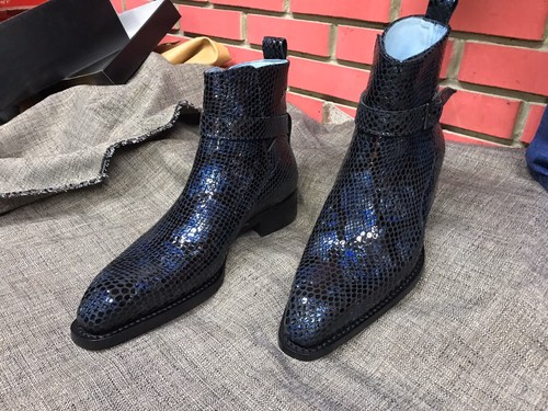 Pre-owned Handmade Hand Made Made To Order Boots. Perfect Quality In Multicolor