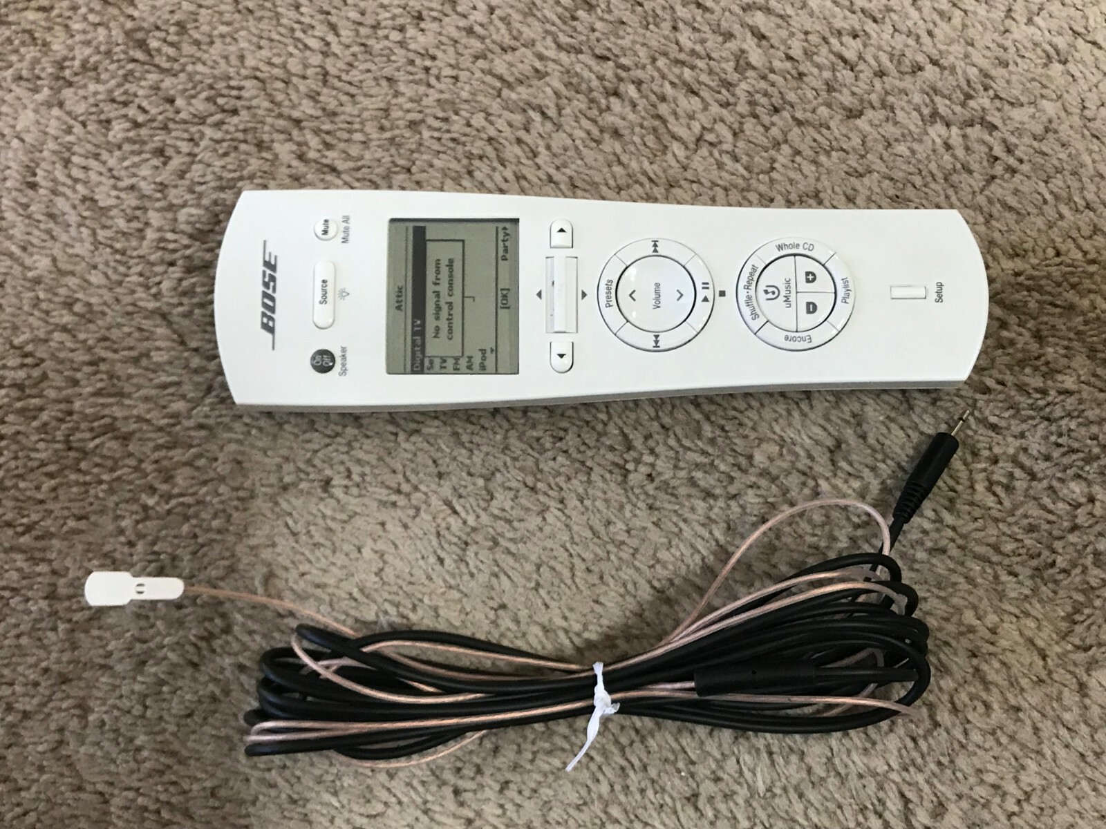 BOSE PERSONAL MUSIC CENTER III REMOTE-PMCIII Lifestyle V35, V25 135 RCPCMIII-27