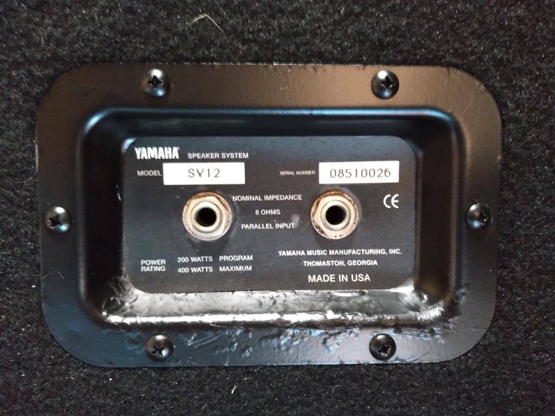 yamaha sv12 speakers