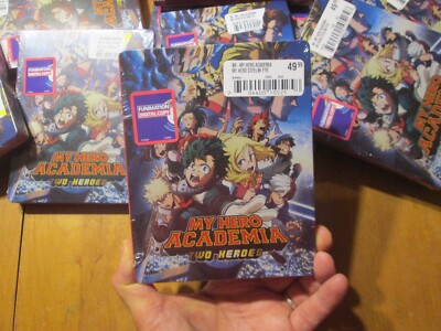 MY HERO ACADEMIA TWO HEROES RISING BLU RAY Steelbook FEATURE FILMS FUNIMATION