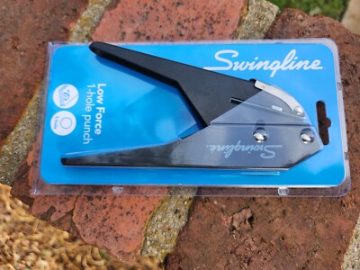 Swingline Low Force 1-hole Punch 20 Pages  NEW!!