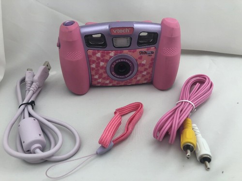 Vtech Kidizoom Plus Camera 2.0 Megapixel 2x Digital Zoom With Cords and disc