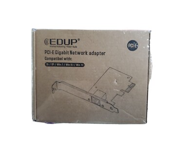EDUP PCI-E Gigabit Network Adapter Compatible 2K/XP/Win 7/Win 8.1/Win 10 