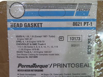  Fel-Pro 8621PT1 Engine Cylinder Head Gasket NOS (O-C1)