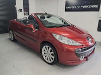 2007 Peugeot 207 CC 1.6 THP GT 2dr CONVERTIBLE Petrol Manual