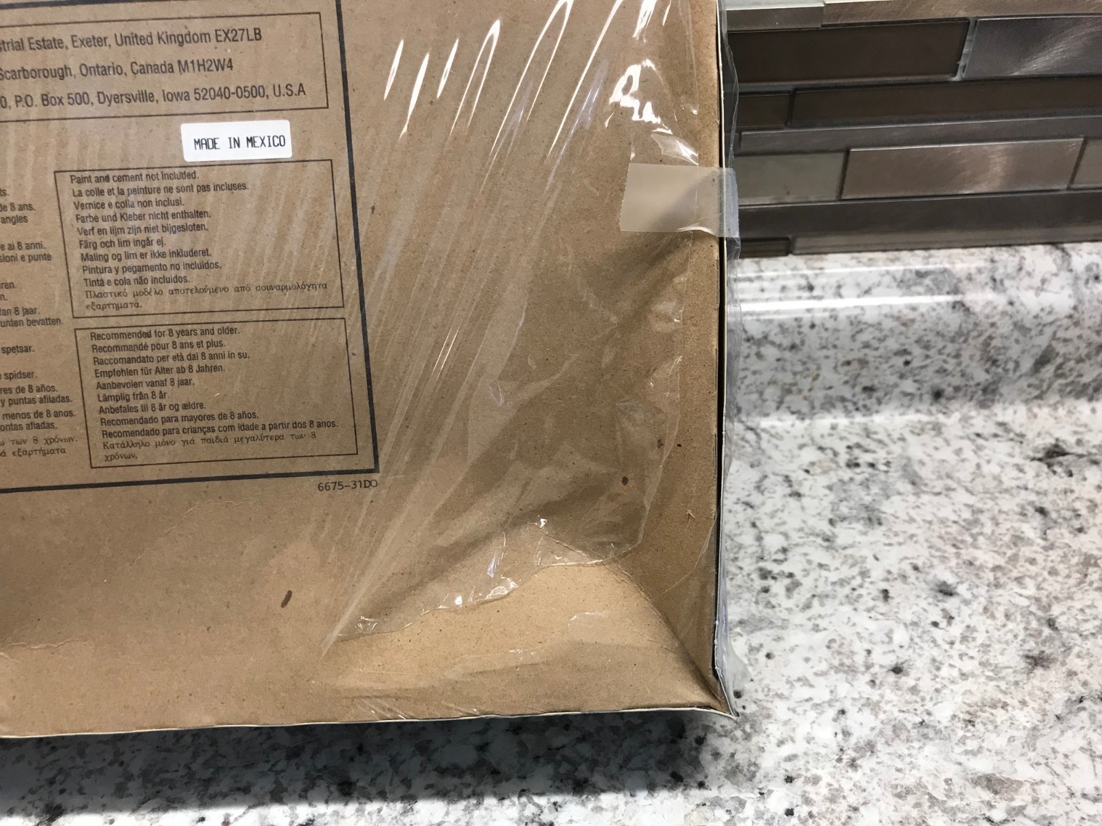 New AMT ERTL Star Trek Generations USS Enterprise B 1/1000 Model Kit Sealed