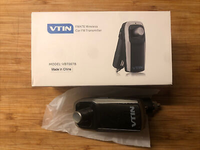 VTIN Bluetooth FM Transmitter for Car, USB 3.0 Car Adapter LED Backlit