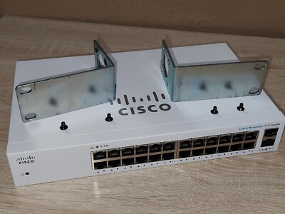 Cisco Business 110 Series CBS110-24T 24 2 SFP Port PoE Gigabit Ethernet Switch
