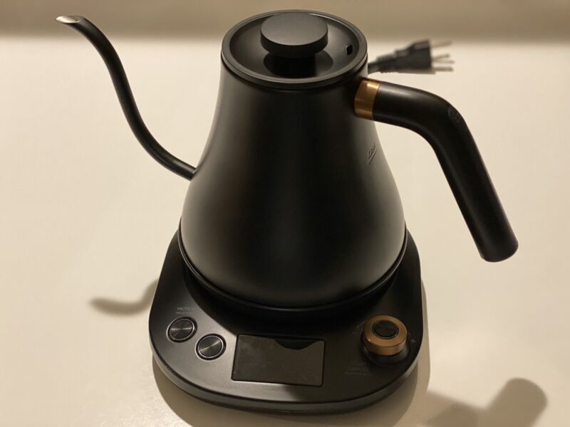 Willsence Electric Gooseneck Coffee Kettle with Temperature Control, 1200W Pour