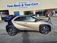 2023 Toyota Aygo X Edge motorhome towcar braked a frame tow car