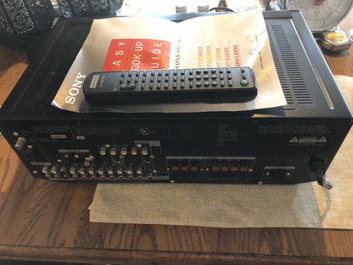 Sony STR-SE501 Stereo 5.1 Channel 500 Watt Home Theater Receiver  +Remote bundle