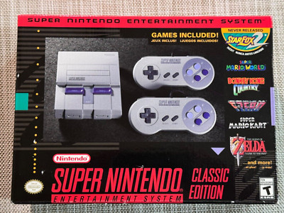 Authentic SNES Super Nintendo Classic Mini Entertainment System 21 Games #11