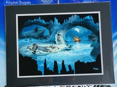 2022 Disney Parks Rob Kaz Pirates Of The Caribbean Ride Disney World Print 18x14