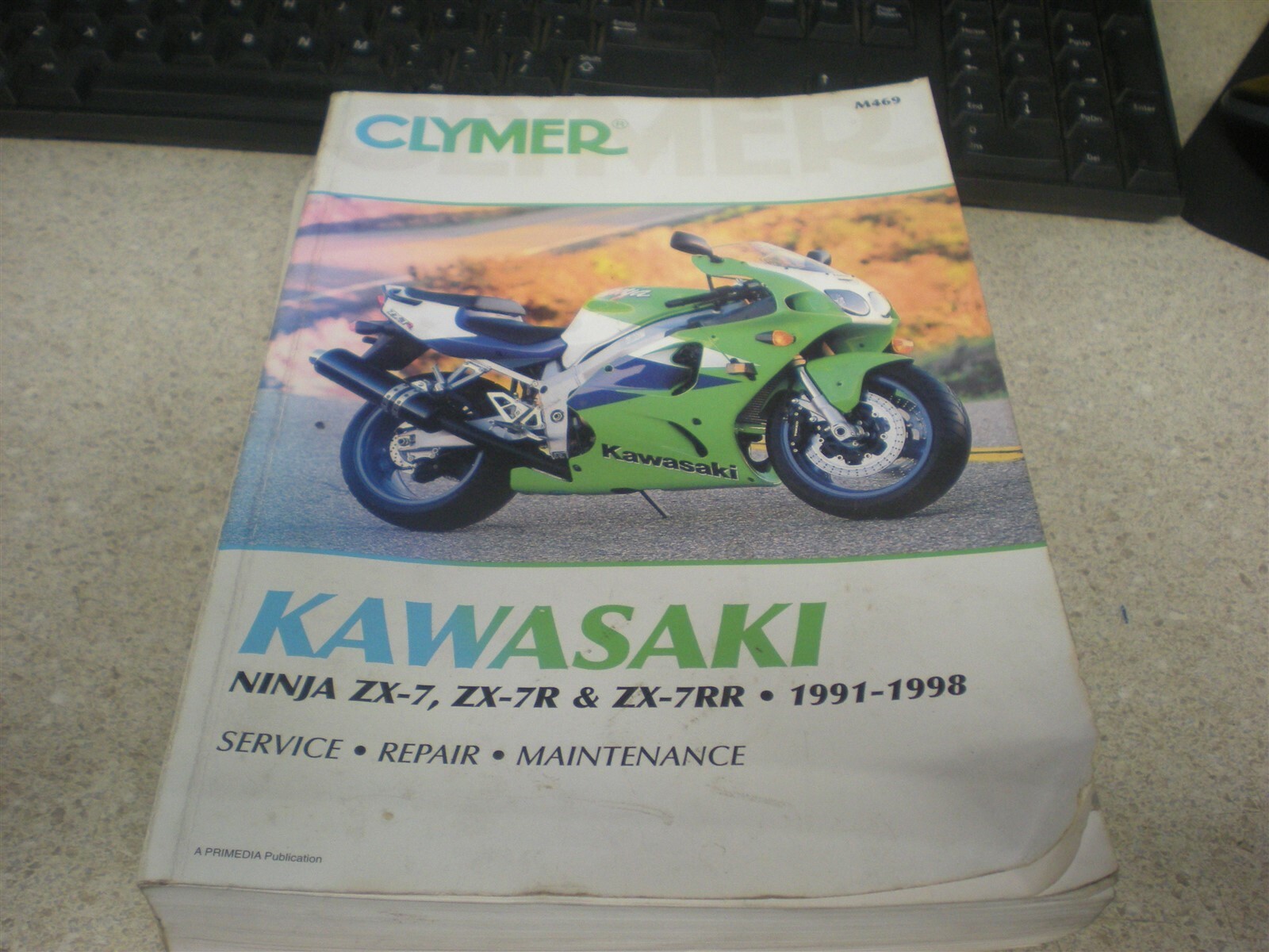 Clymer Kawasaki Service And Repair Manual 1991-98 ZX-7RR | eBay