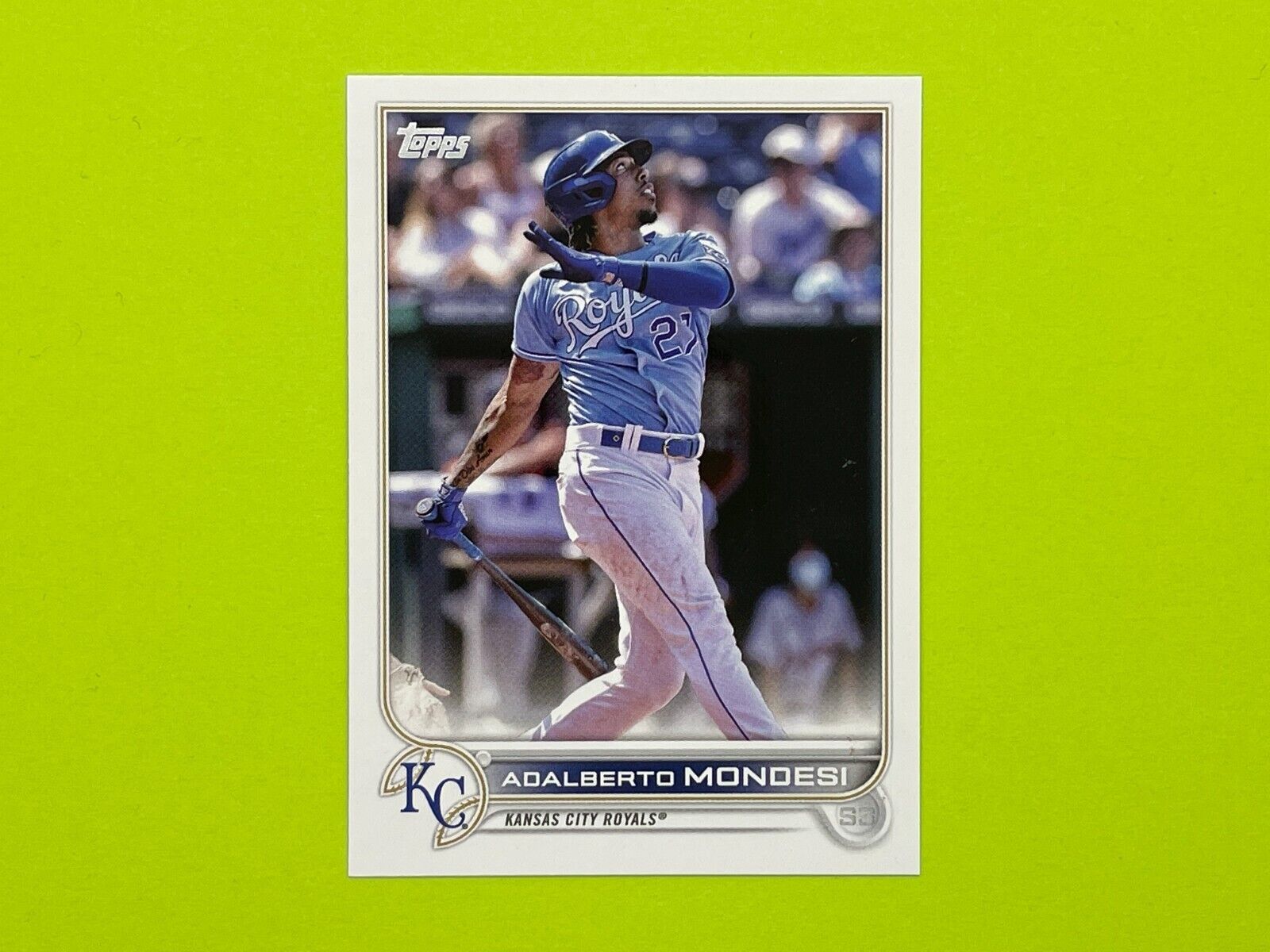 Card #:#589 Adalberto Mondesi - Kansas City Royals:2022 Topps Baseball Cards Series 2 #496-660 You Pick & Complete Your Set.