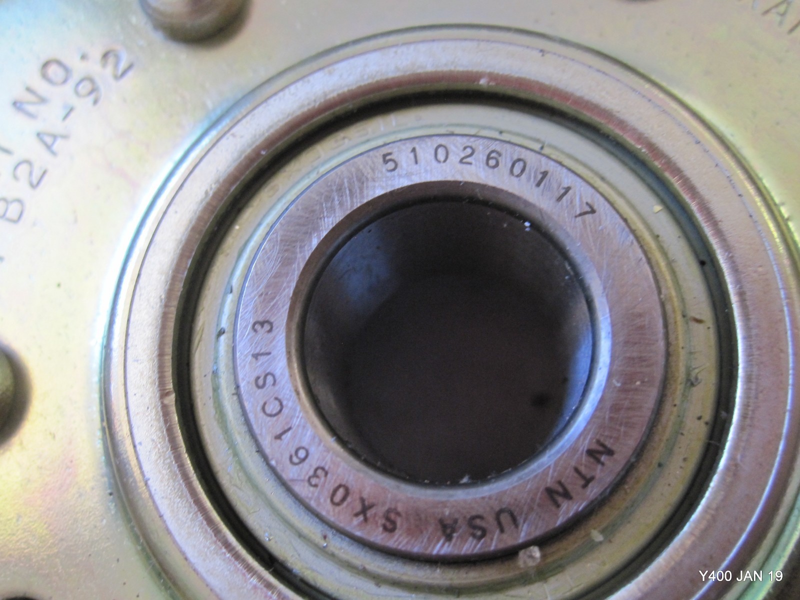 One Idler Deck Pulley for Craftsman & Husqvarna Mowers, 5/8