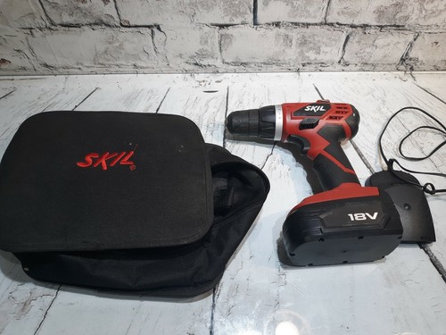 SKIL 18V CORDLESS drill Driver With Battery And Charger Case