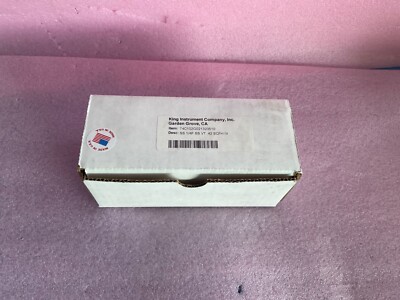 KING INSTRUMENTS 74C102G021323510 SS 1/4 SS VT .42 SCH IV NEW