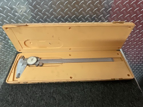 Mitutoyo 505-628 Dial Caliper Micrómetro Herramienta de Medición de Precisión...