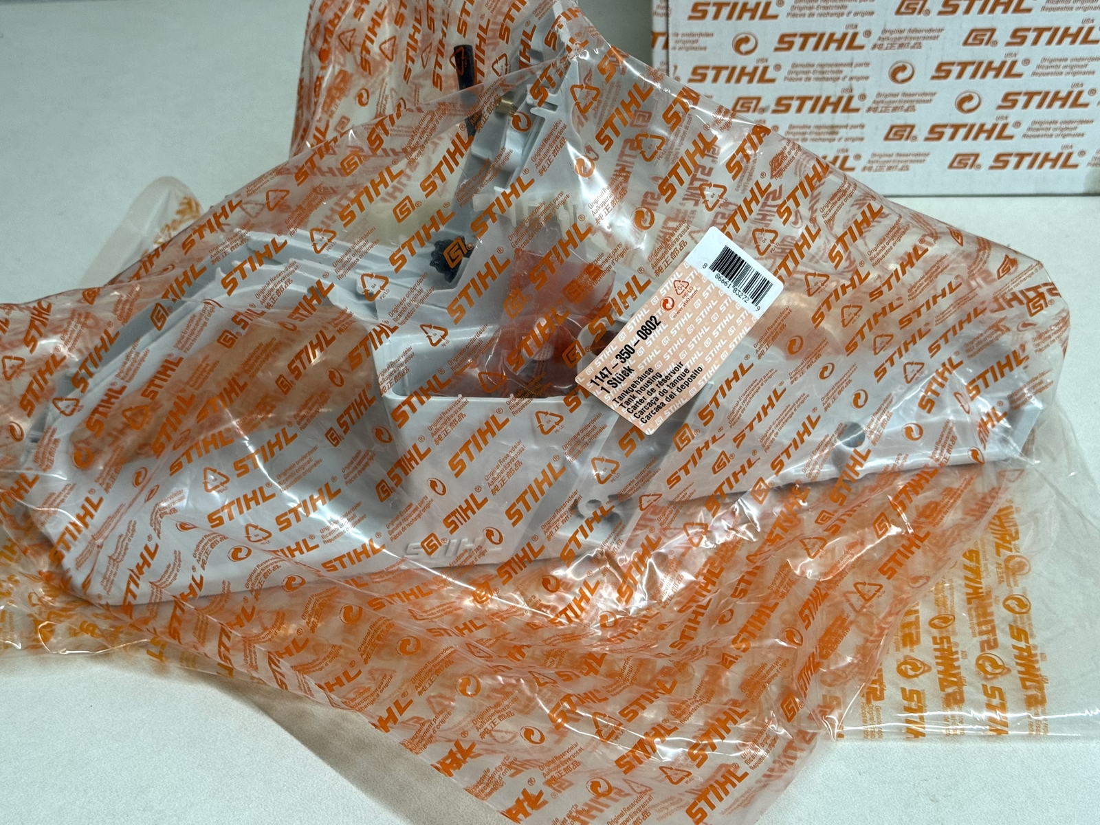 STIHL OEM TANK HOUSING 1147 350 0802 MS500i MS500i-R FUEL HOSE KIT 1147 007 2000 - Picture 6 of 6