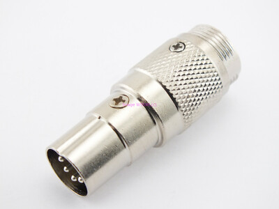 Workman C4P5DIN Mic Adapter Use 4-Pin Cobra Mic on 5-Pin DIN Realistic Radio