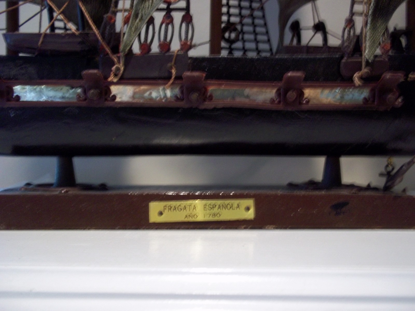 Antique model ship 