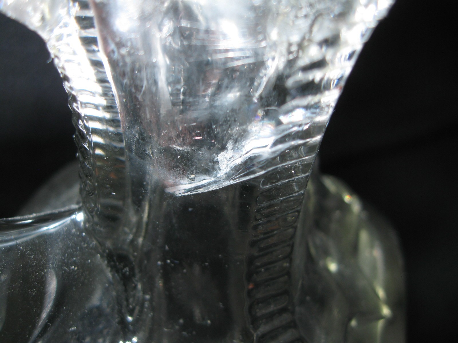 Anitque EAPG Model Flint Glass Co Planet Decanter Circa 1899