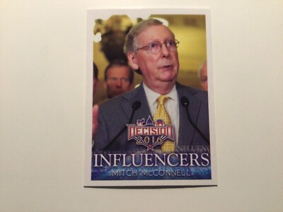 DECISION 2016 SERIES INFLUENCERS MITCH McCONNELL #41 